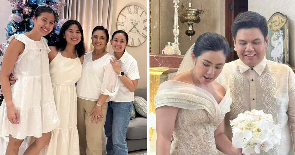Leni Robredo posts touching photo from daughter Aika’s wedding, shares details about wedding gown