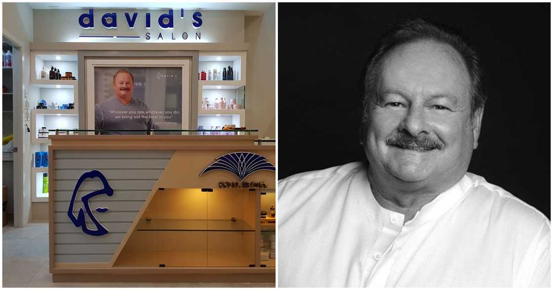 CEO ng David's Salon na si David Charlton, pumanaw na sa edad na 69 CEO ng David's Salon na si David Charlton, pumanaw na sa edad na 69
