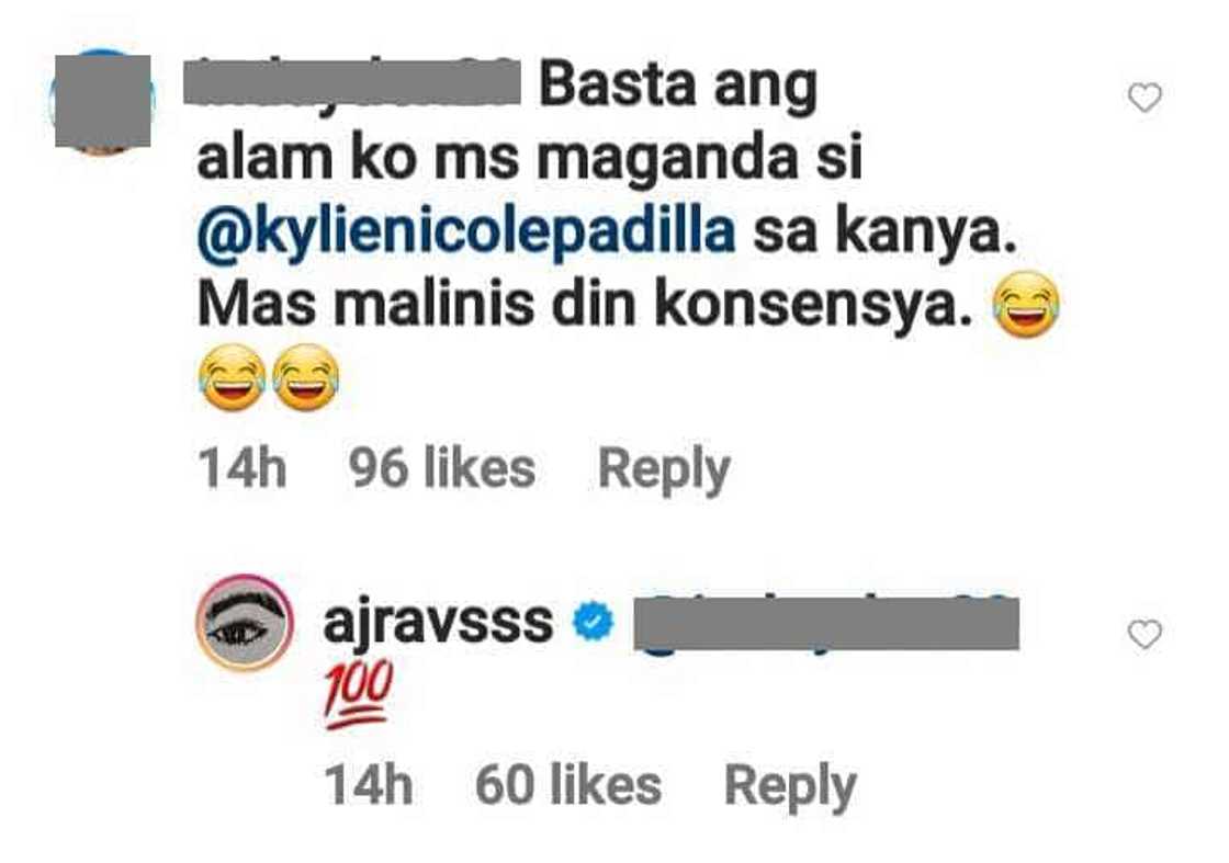 AJ Raval replies to netizen who complimented Kylie Padilla: “100” AJ Raval replies to netizen who complimented Kylie Padilla: “100”