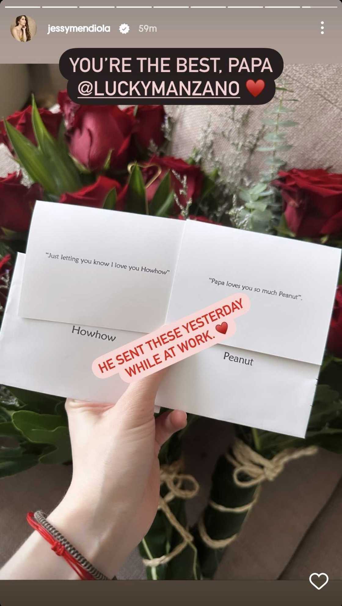 Jessy Mendiola, kinilig sa padala ni Luis Manzano: "You're the best, Papa" Jessy Mendiola, kinilig sa padala ni Luis Manzano: "You're the best, Papa"