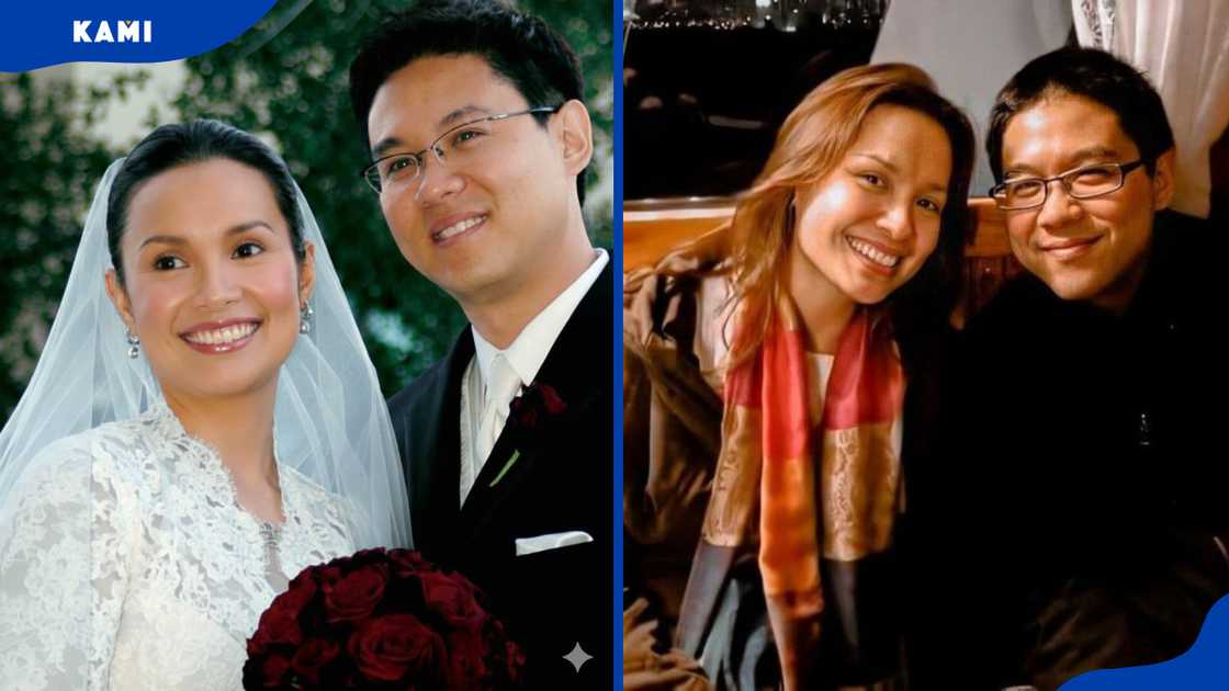 Lea Salonga and ex-husband Robert Chien