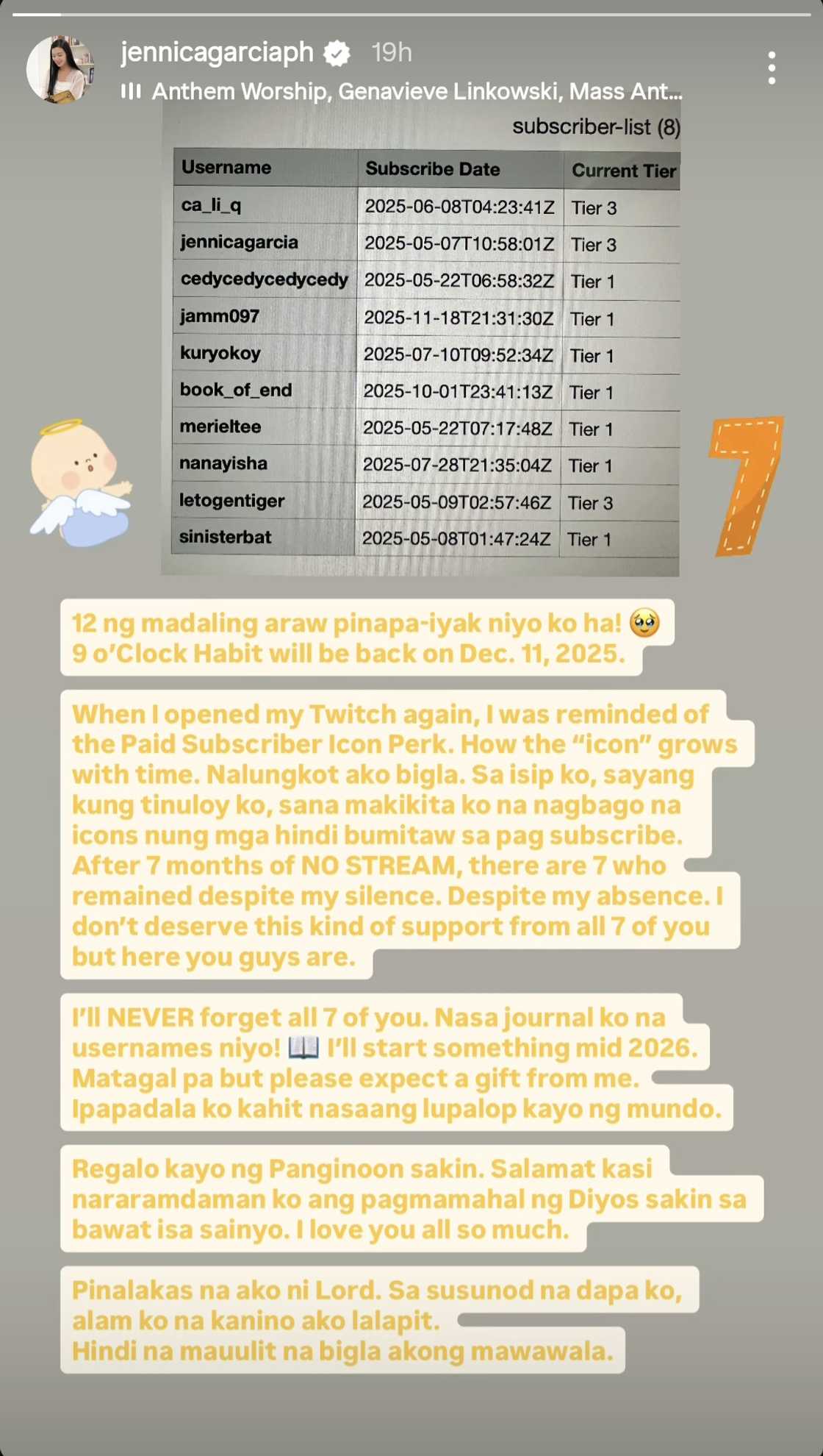 Jennica Garcia, emosyonal nang makita ang sub count niya sa Twitch: "Pinapaiyak niyo ko ha" Jennica Garcia, emosyonal nang makita ang sub count niya sa Twitch: "Pinapaiyak niyo ko ha"