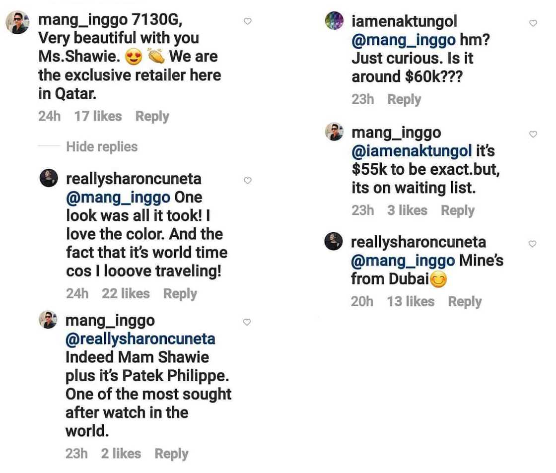 Sharon Cuneta’s Patek Philippe watch worth more than P2M stuns netizens Sharon Cuneta’s Patek Philippe watch worth more than P2M stuns netizens