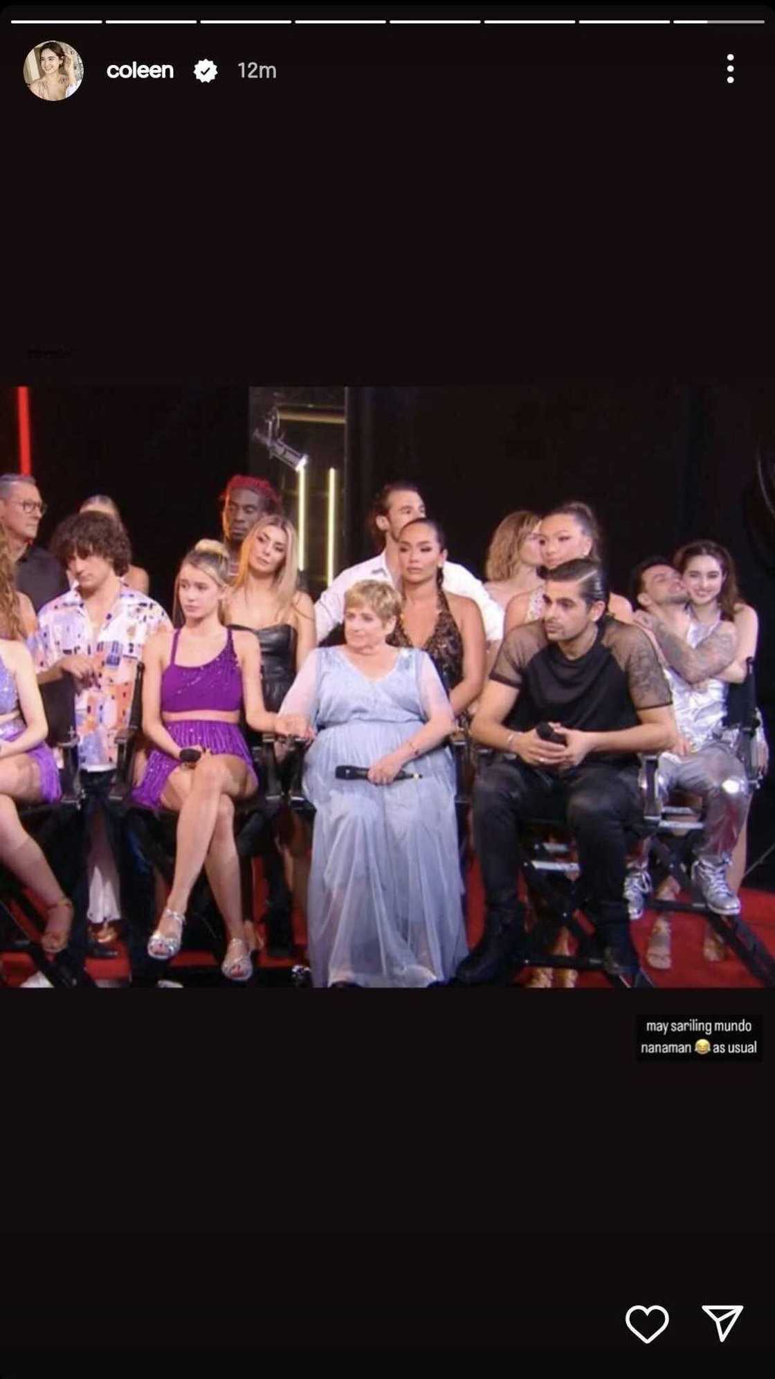 Coleen Garcia pokes fun at her and Billy Crawford's candid photo in 'Danse avec les stars' Coleen Garcia pokes fun at her and Billy Crawford's candid photo in 'Danse avec les stars'