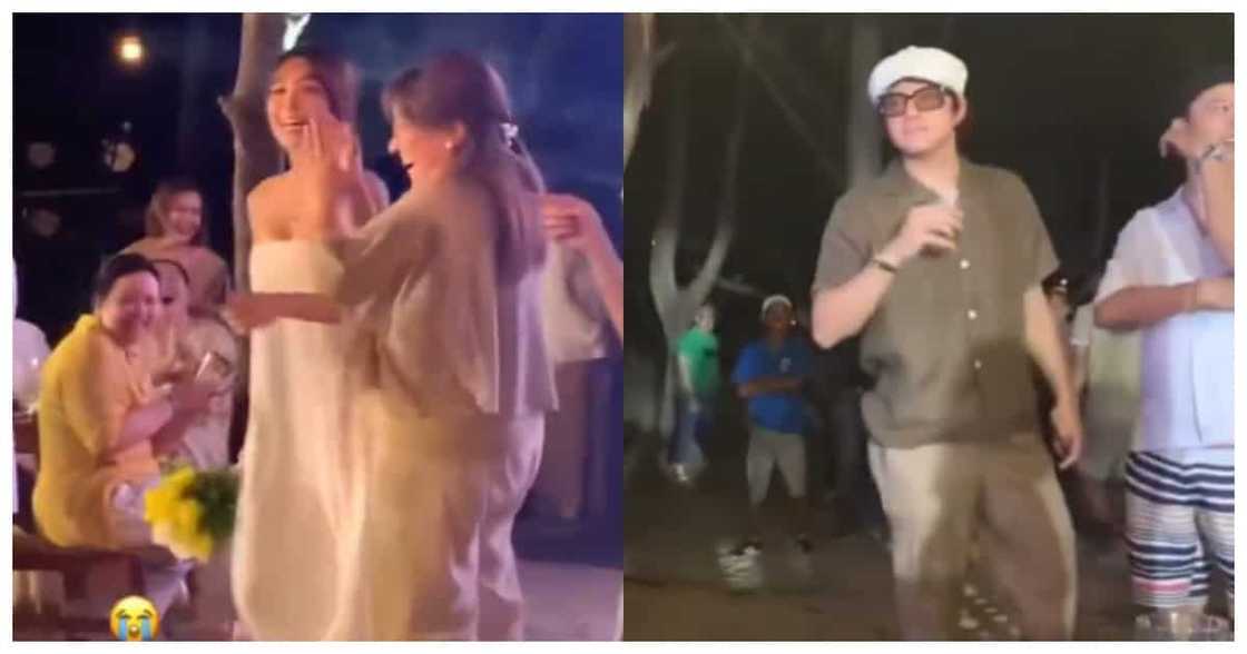 Kathryn Bernardo, nasalo ang bouquet sa kasal ni Direk Cathy; Daniel Padilla, excited @jochendria Kathryn Bernardo, nasalo ang bouquet sa kasal ni Direk Cathy; Daniel Padilla, excited @jochendria