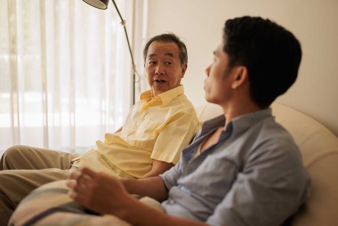 A man and his father in law