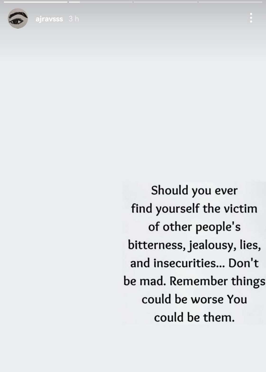 AJ Raval shares message about dealing with jealous & bitter people AJ Raval shares message about dealing with jealous & bitter people