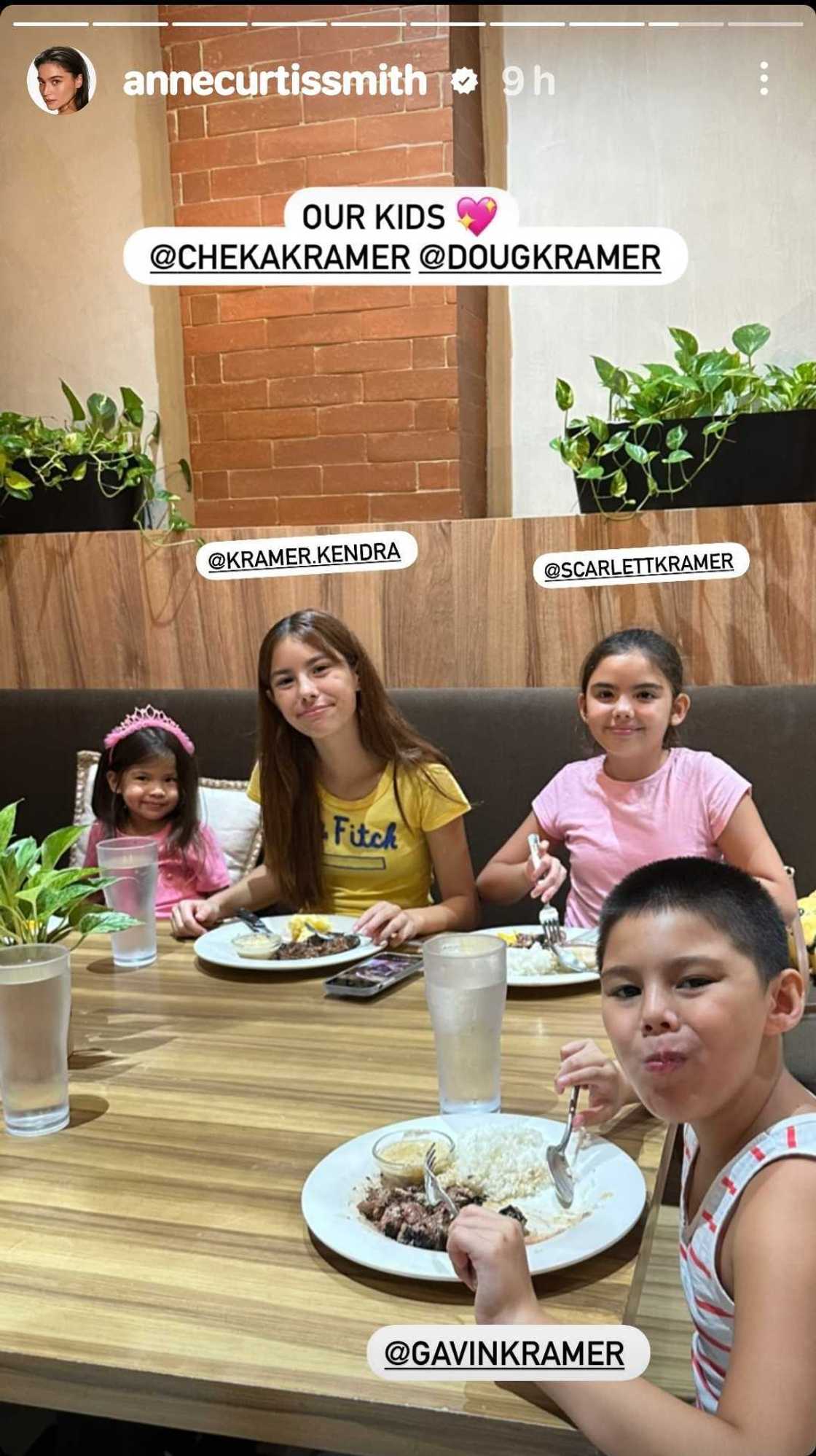 Anne Curtis’ daughter Dahlia bonds with Kendra Kramer, siblings Anne Curtis’ daughter Dahlia bonds with Kendra Kramer, siblings
