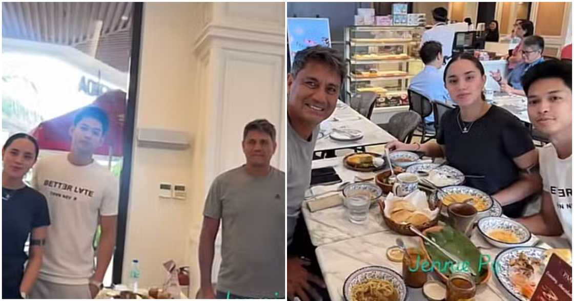 Juliana Gomez at Ricci Rivero, spotted kasama si Richard Gomez