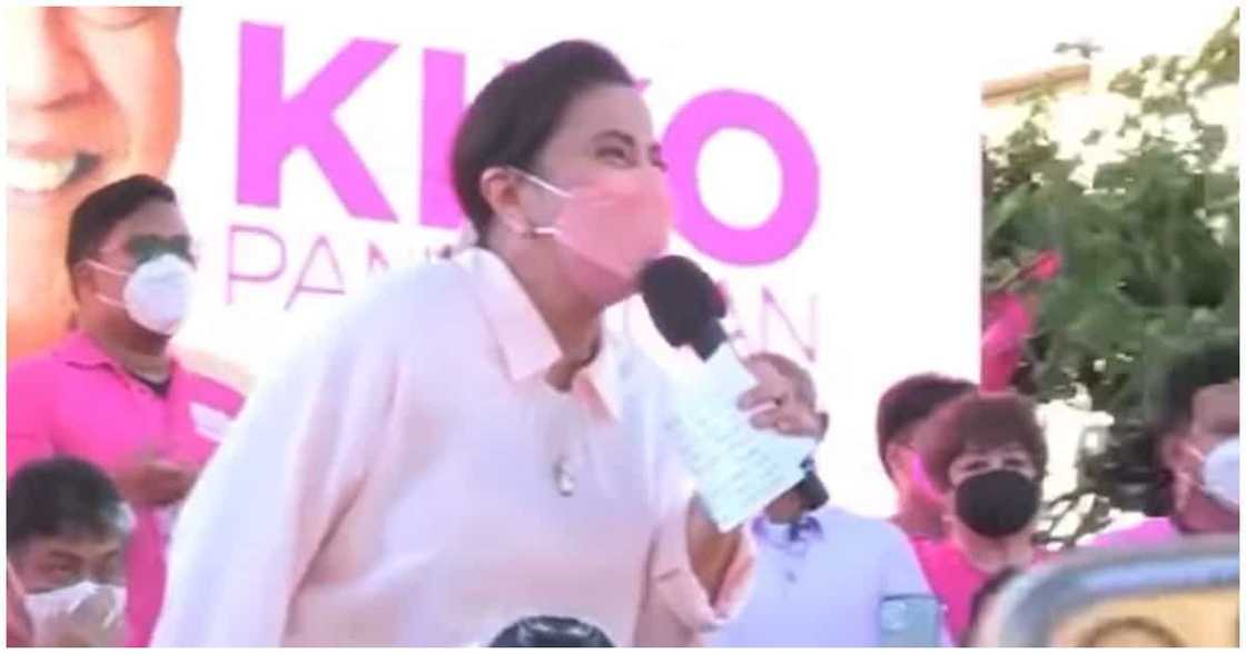 Video ni VP Leni na binasa ang placard na "VP Leni, Shot na!", viral