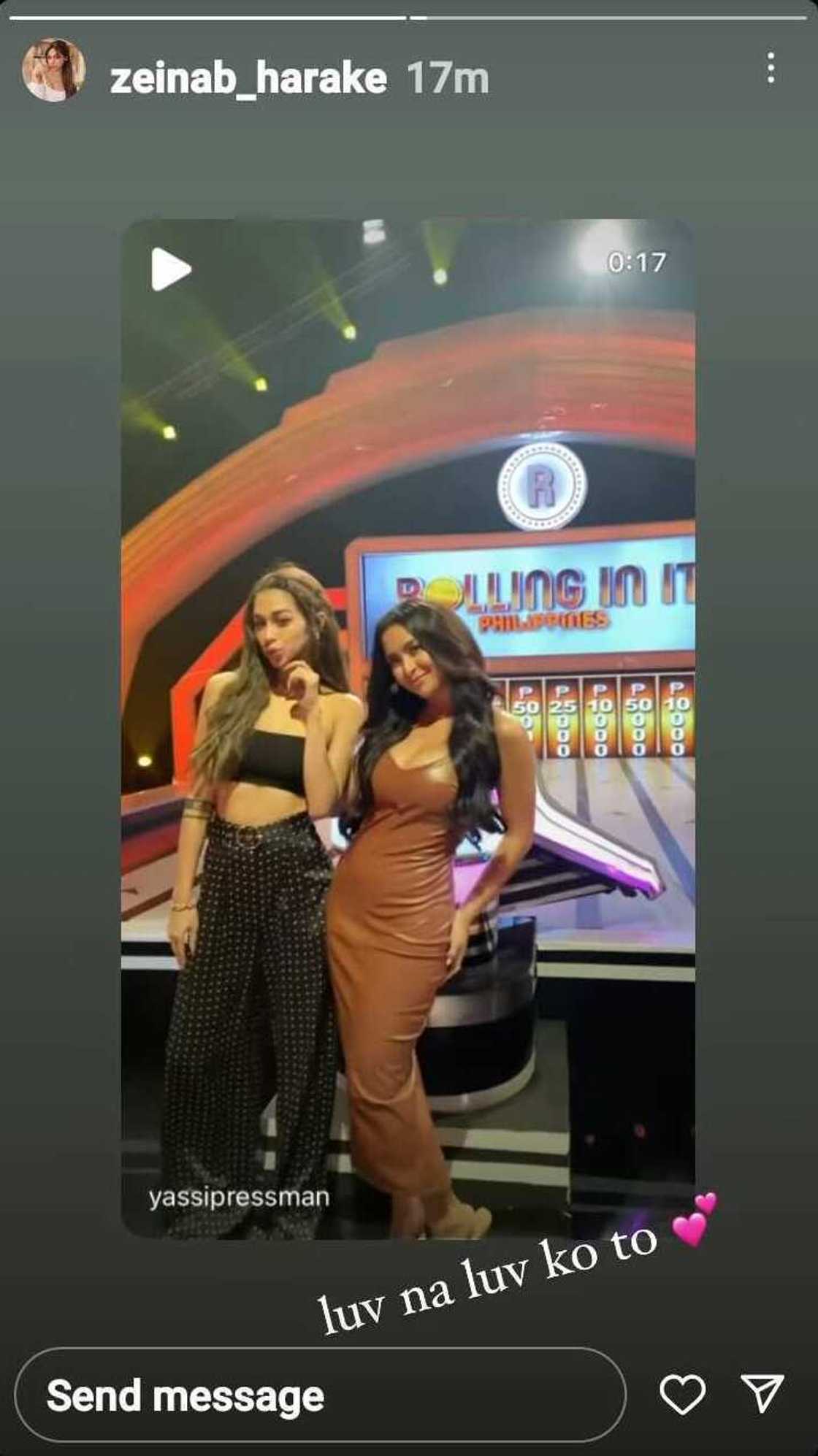 Yassi Pressman shares adorable dance video with Zeinab Harake Yassi Pressman shares adorable dance video with Zeinab Harake