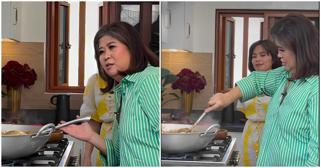 Jessica Soho, nagpaturo ng "Okay na toh!" kay Mommy Grace Tanfelix