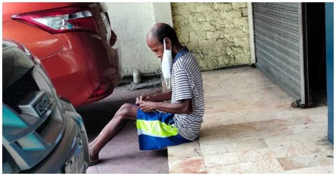 Netizen, naantig ang puso sa pasasalamat ng lolo na nakisuyong magpa-withdraw ng pera Netizen, naantig ang puso sa pasasalamat ng lolo na nakisuyong magpa-withdraw ng pera