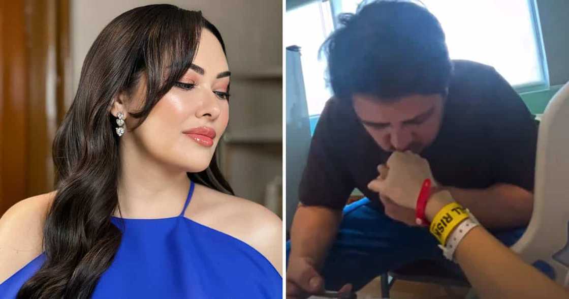 Ruffa Gutierrez, pinost nakakaantig na vid ni Elvis Gutierrez hinahalikan kamay ng asawang maysakit