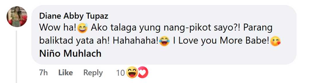 Niño Muhlach, may kwelang birthday message para sa misis na si Diane Abby Tupaz Niño Muhlach, may kwelang birthday message para sa misis na si Diane Abby Tupaz