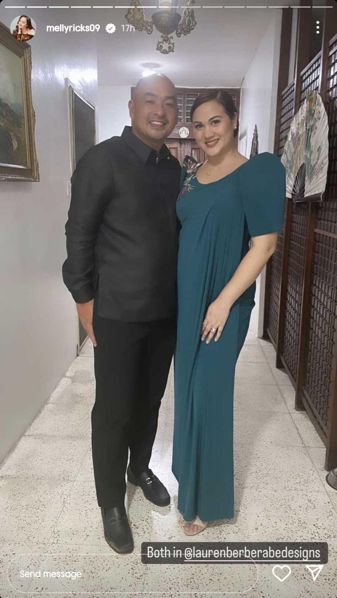 Melissa Ricks wears modern Filipiniana gown in viral photo; celebrities react