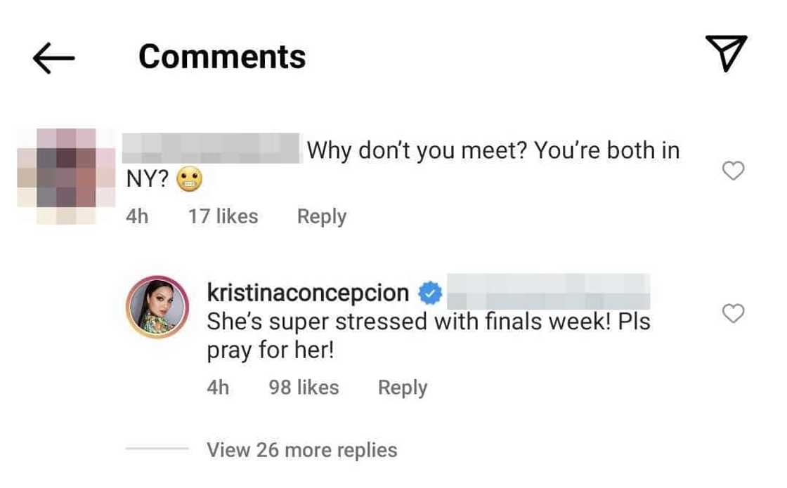 KC Concepcion, ipinaliwanag kung bakit di sila nagkikita ni Frankie Pangilinan sa New York KC Concepcion, ipinaliwanag kung bakit di sila nagkikita ni Frankie Pangilinan sa New York