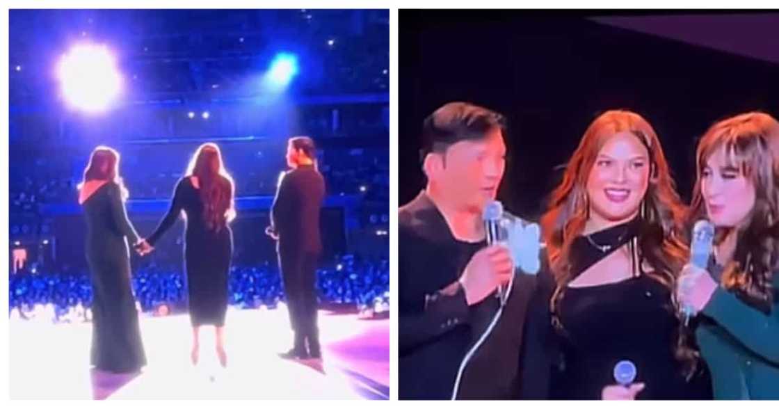Sharon Cuneta, Gabby Concepcion at KC, emosyonal sa kanilang pagsasama sa entablado Sharon Cuneta, Gabby Concepcion at KC, emosyonal sa kanilang pagsasama sa entablado