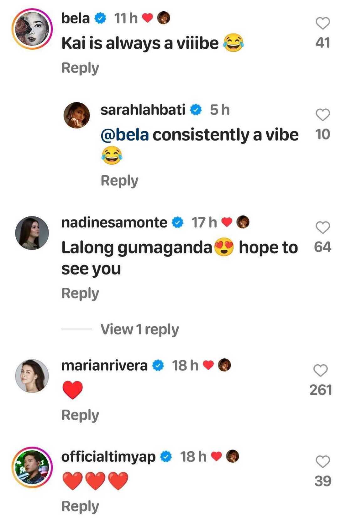 Celebrities positively react to Sarah Lahbati’s January recap post Celebrities positively react to Sarah Lahbati’s January recap post