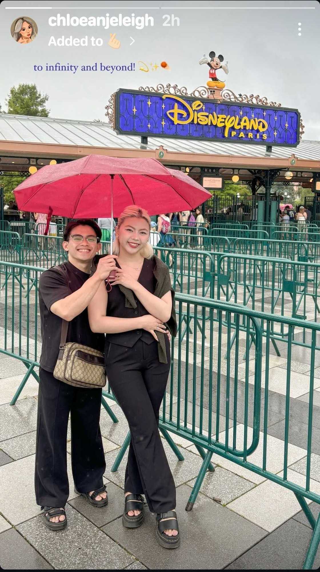 Carlos Yulo, Chloe San Jose, ipinasilip ang pagbisita nila sa Paris Disneyland