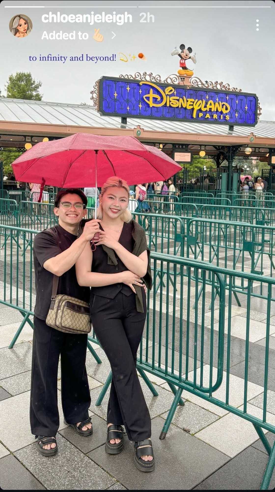 Carlos Yulo, Chloe San Jose, ipinasilip ang pagbisita nila sa Paris Disneyland Carlos Yulo, Chloe San Jose, ipinasilip ang pagbisita nila sa Paris Disneyland