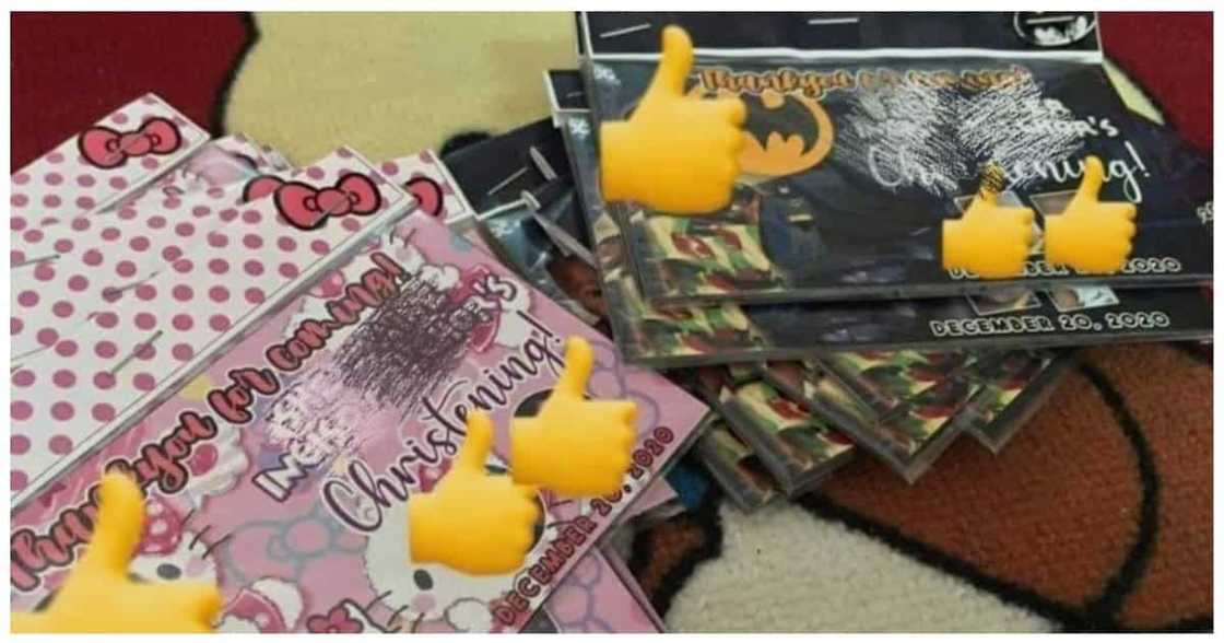 Souvenir sa binyag, pinagkaguluhan online dahil sa ipinaglalaban ng nagpagawa nito Souvenir sa binyag, pinagkaguluhan online dahil sa ipinaglalaban ng nagpagawa nito