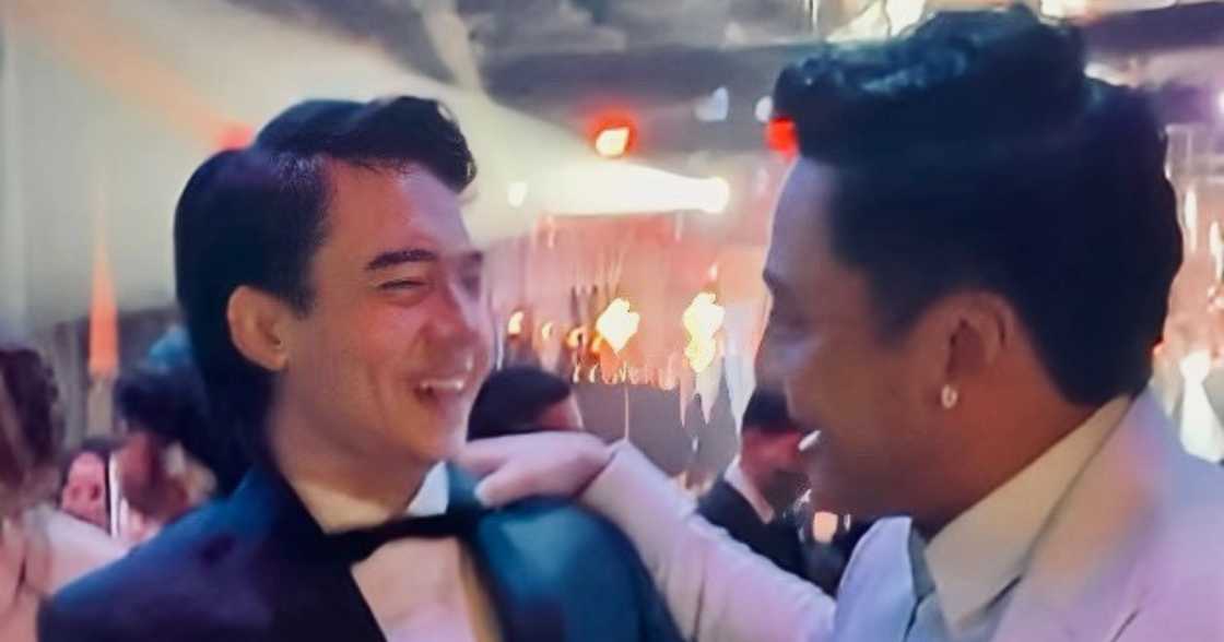 Jameson Blake and Jak Roberto spotted interacting at GMA Gala 2025 Jameson Blake and Jak Roberto spotted interacting at GMA Gala 2025