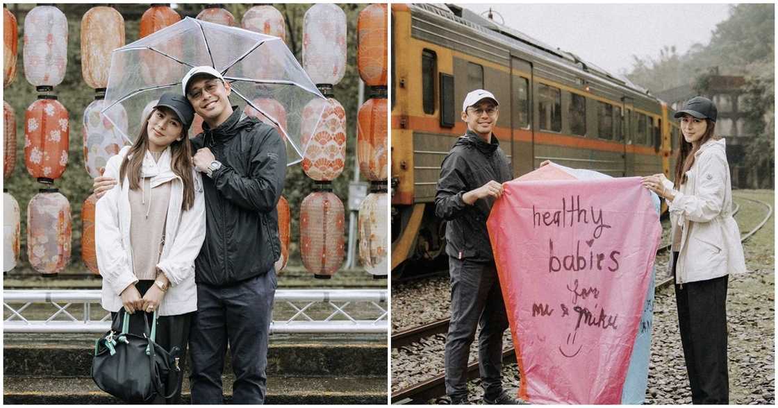 Isinulat na wish nina Alex at Mikee Morada sa Sky Lantern nila sa Taiwan, viral Isinulat na wish nina Alex at Mikee Morada sa Sky Lantern nila sa Taiwan, viral