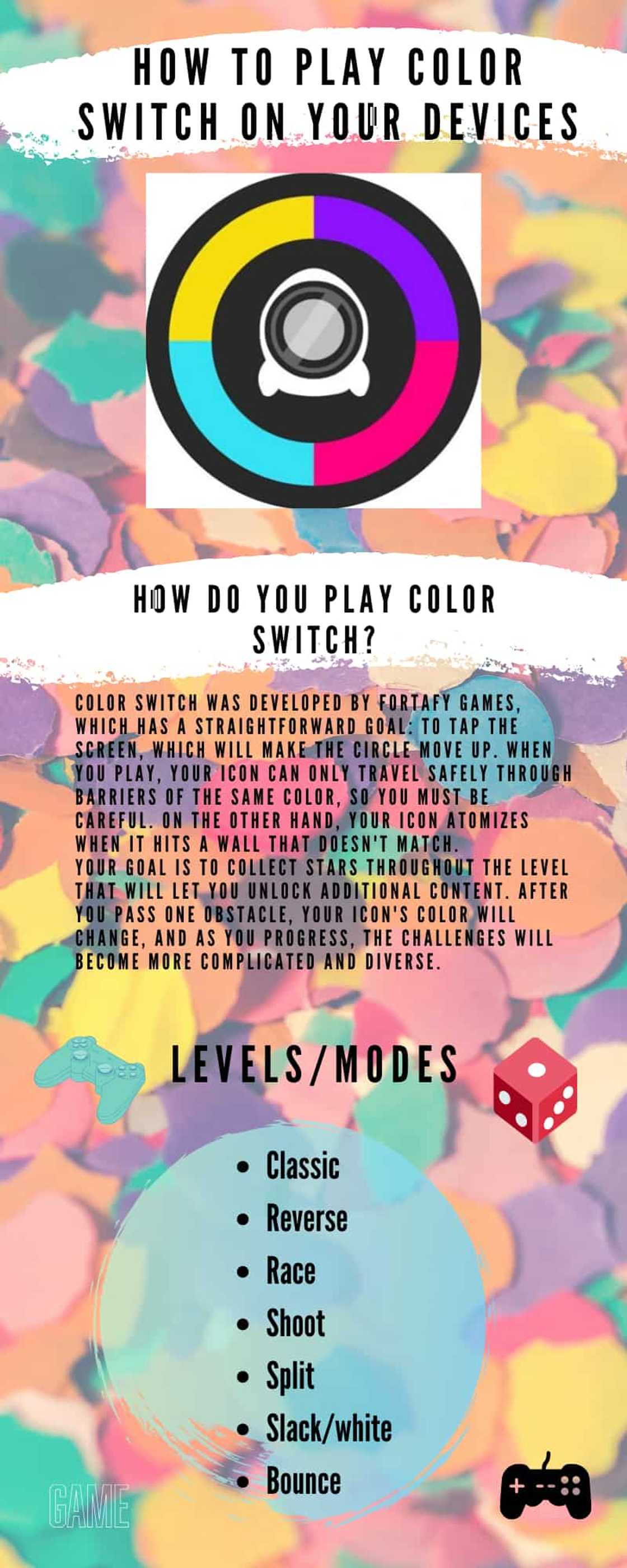 How to play Color Switch on your devices How to play Color Switch on your devices