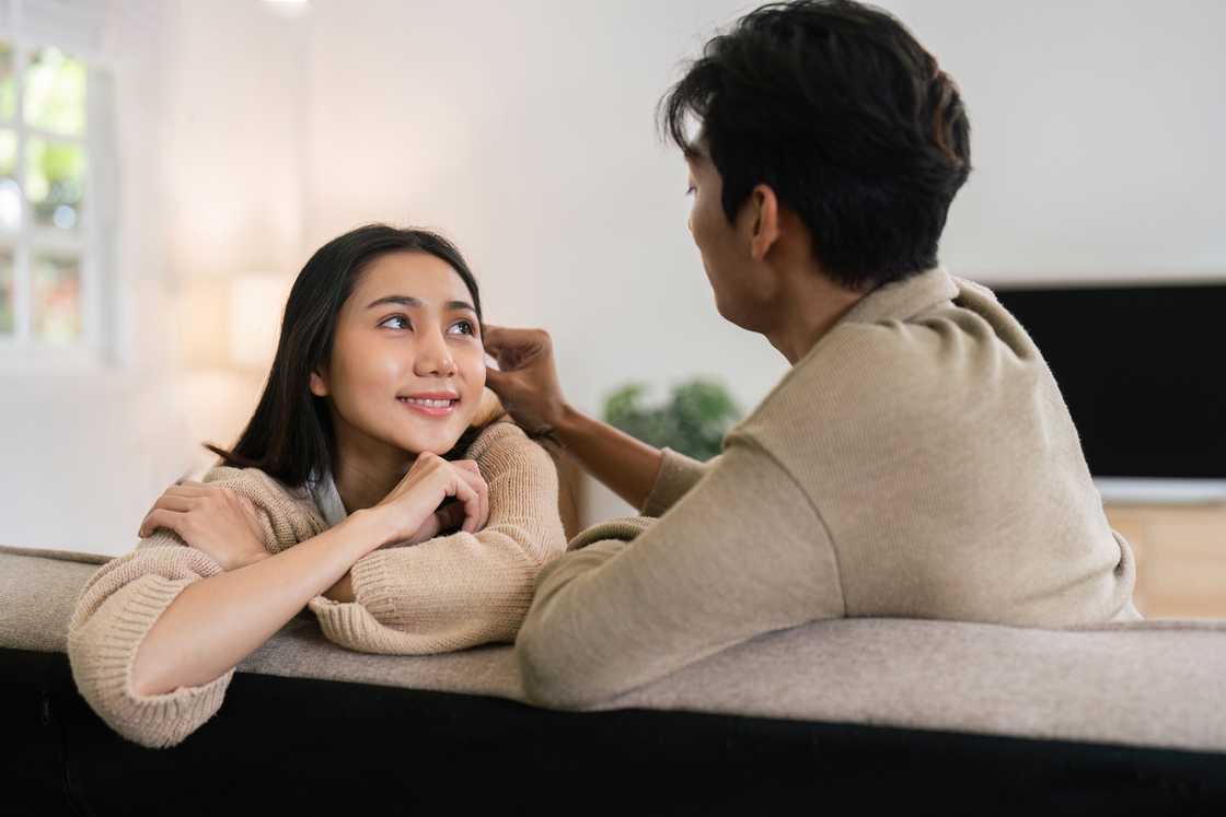 A couple in love A couple in love