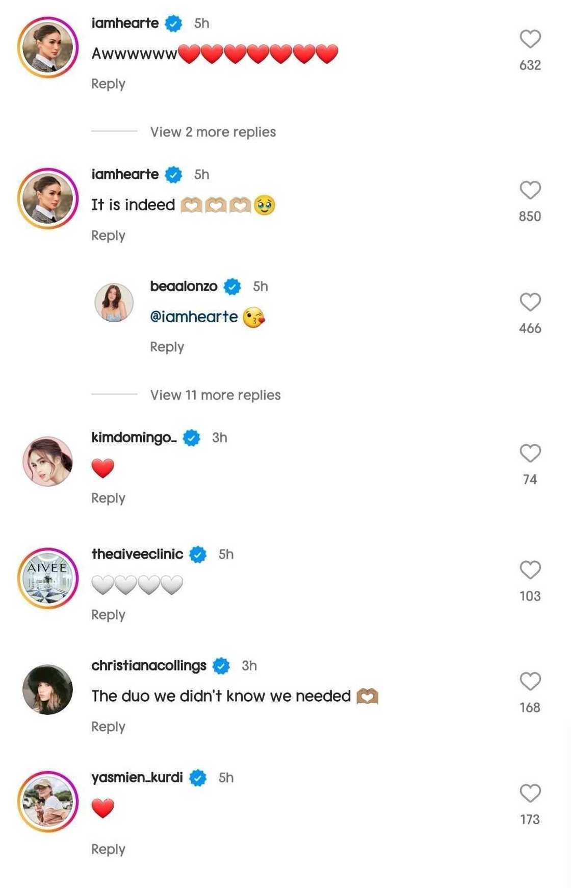 Netizens gush over Bea Alonzo's 'unexpected friendship' with Heart Evangelista Netizens gush over Bea Alonzo's 'unexpected friendship' with Heart Evangelista