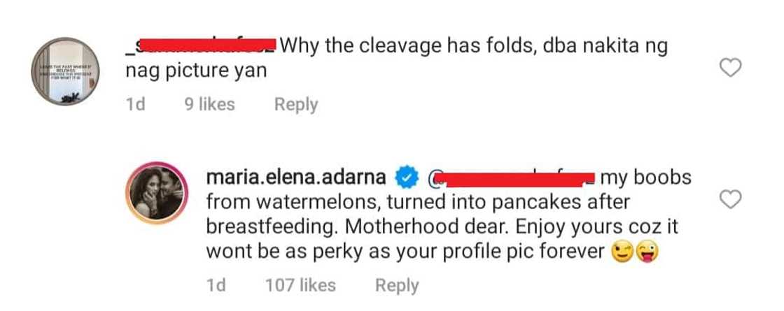 Ellen Adarna replies to netizen who body-shamed her: “Motherhood dear” Ellen Adarna replies to netizen who body-shamed her: “Motherhood dear”