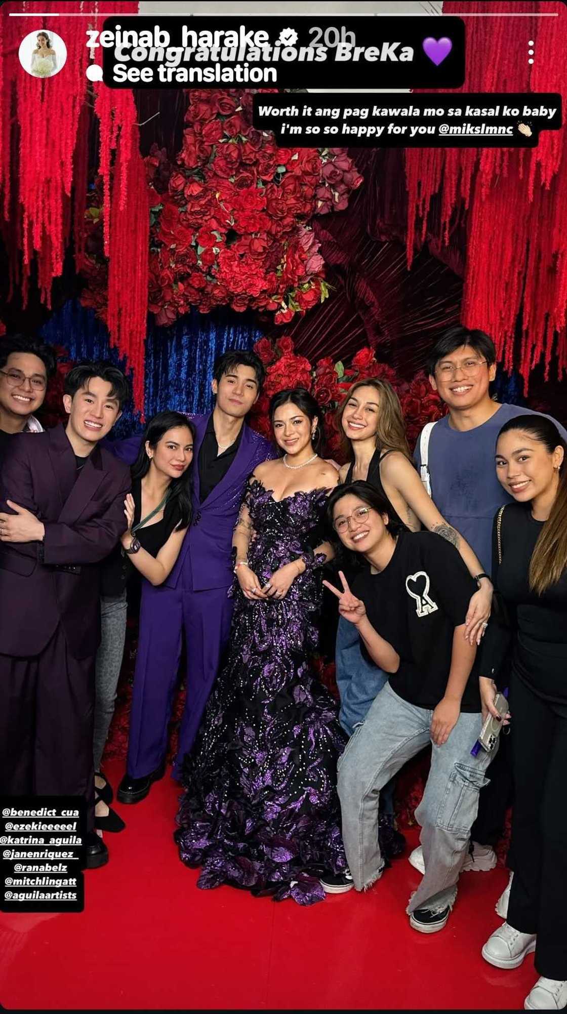 Zeinab Harake reacts to Mika Salamanca’s PBB win; mentions latter’s absence from her wedding Zeinab Harake reacts to Mika Salamanca’s PBB win; mentions latter’s absence from her wedding