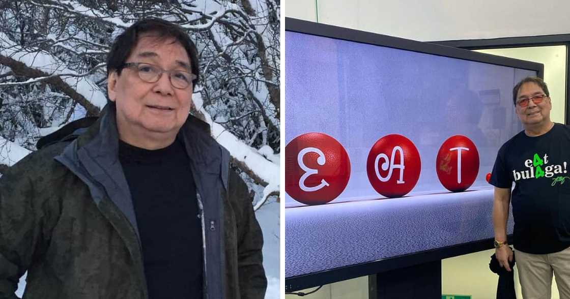 Joey de Leon posts pic of him wearing "eat bulaga!" shirt; writes cryptic caption