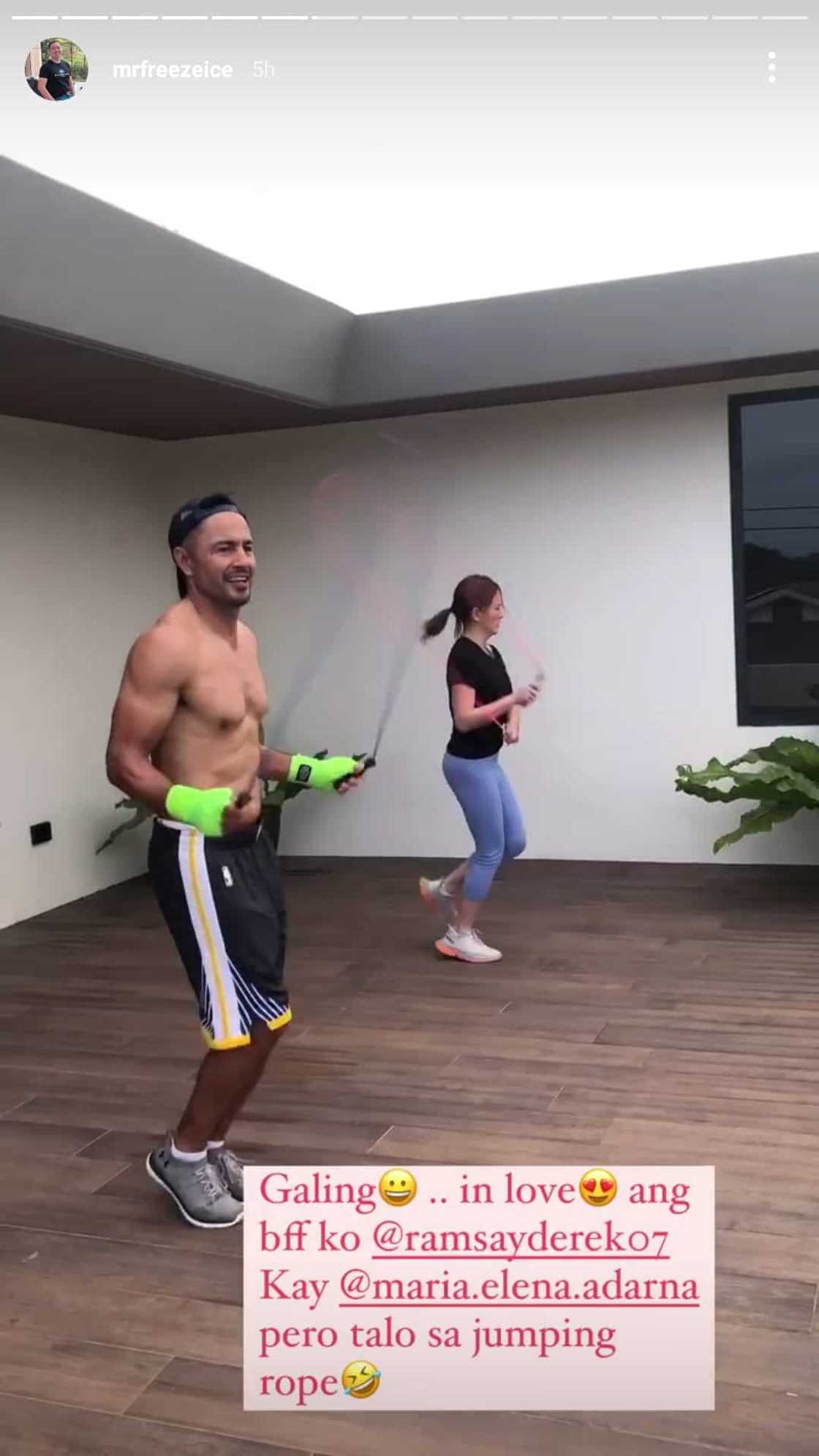 Derek Ramsay's BFF says actor is in love with Ellen Adarna; so happy for both of them Derek Ramsay's BFF says actor is in love with Ellen Adarna; so happy for both of them