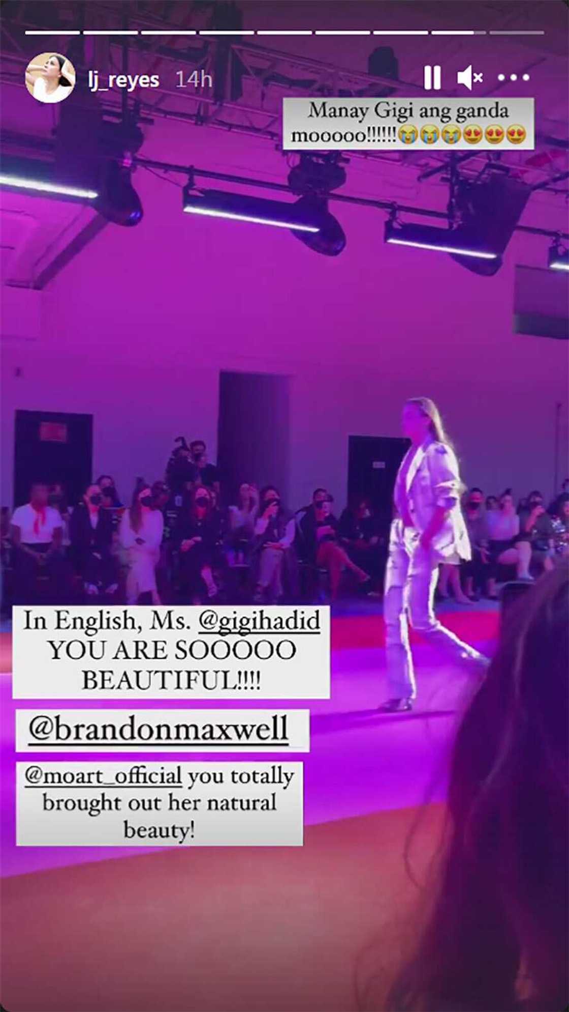 LJ, nawindang sa kagandahan ni Gigi Hadid; unti-unting nakakapag-adjust sa bagong kabanata ng kanyang buhay LJ, nawindang sa kagandahan ni Gigi Hadid; unti-unting nakakapag-adjust sa bagong kabanata ng kanyang buhay