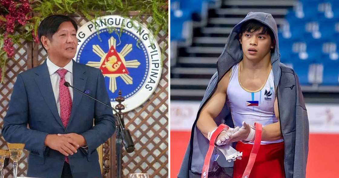 President Bongbong Marcos, kinongratulate si Carlos Yulo matapos manalo ng Olympic gold medal