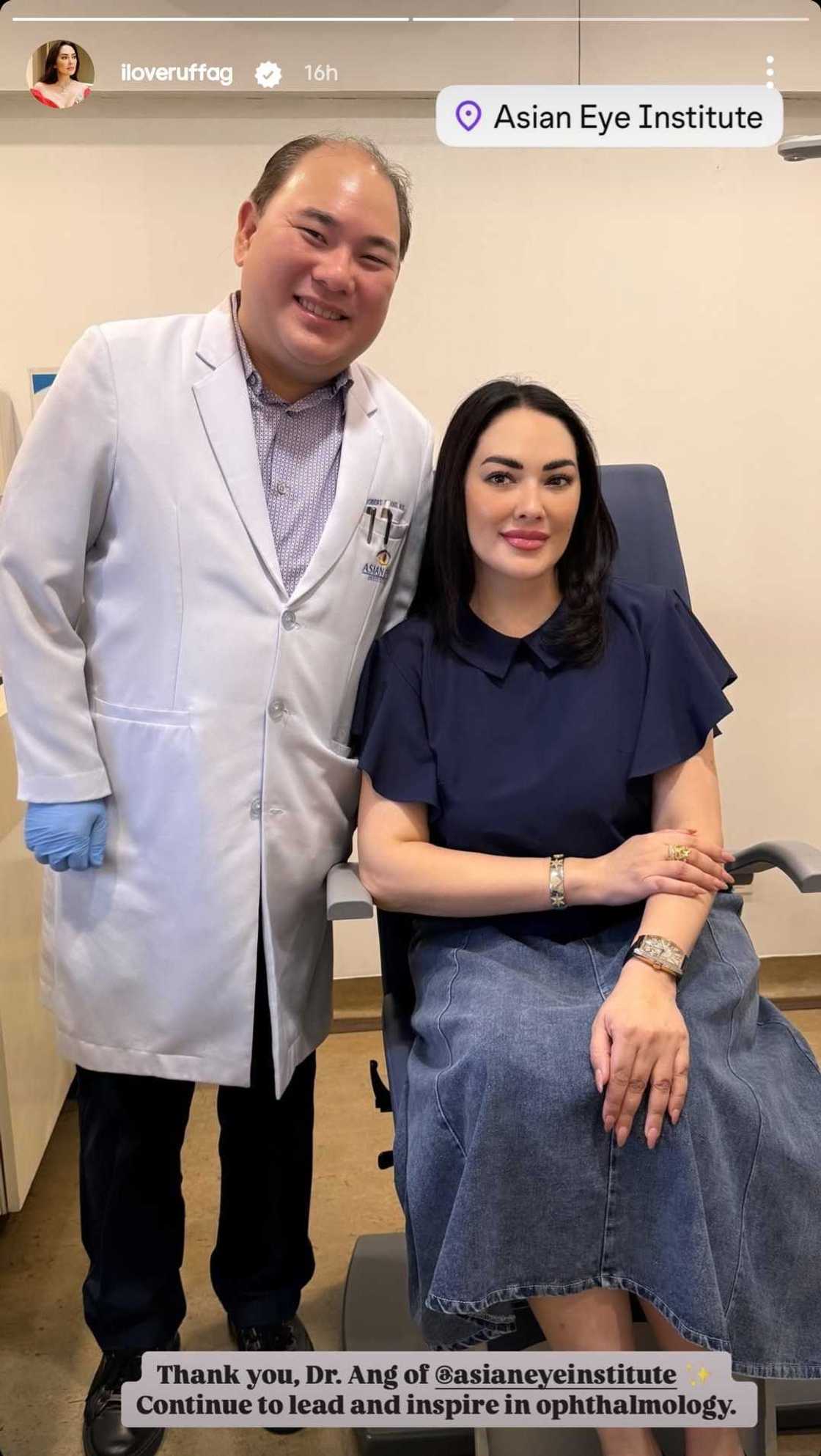 Ruffa Gutierrez, agad na dumiretso sa eye clinic dahil sa nangyari sa kanyang mata Ruffa Gutierrez, agad na dumiretso sa eye clinic dahil sa nangyari sa kanyang mata