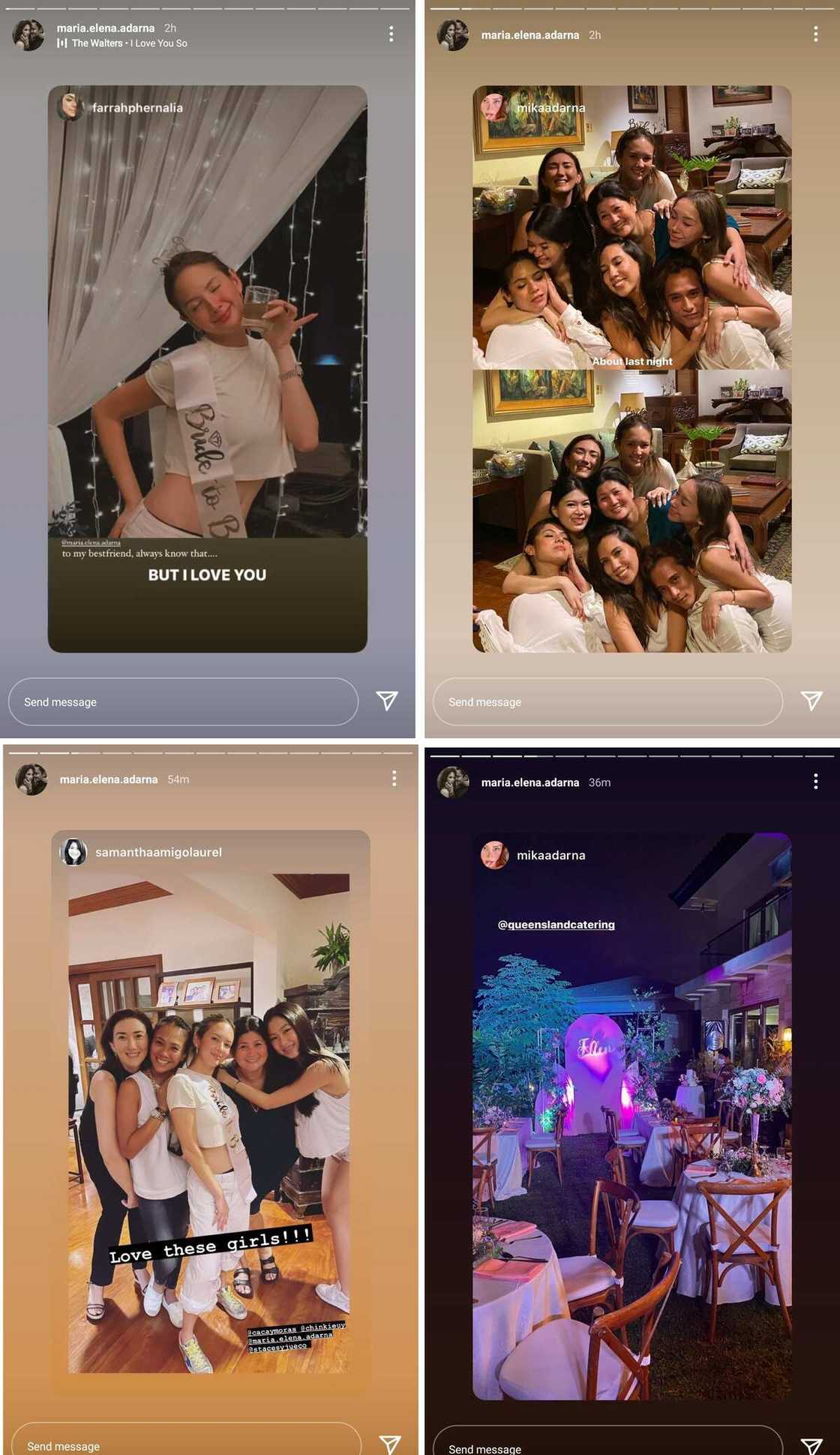 Ellen Adarna, binigyan ng bonggang bridal shower ng mga kaibigan Ellen Adarna, binigyan ng bonggang bridal shower ng mga kaibigan