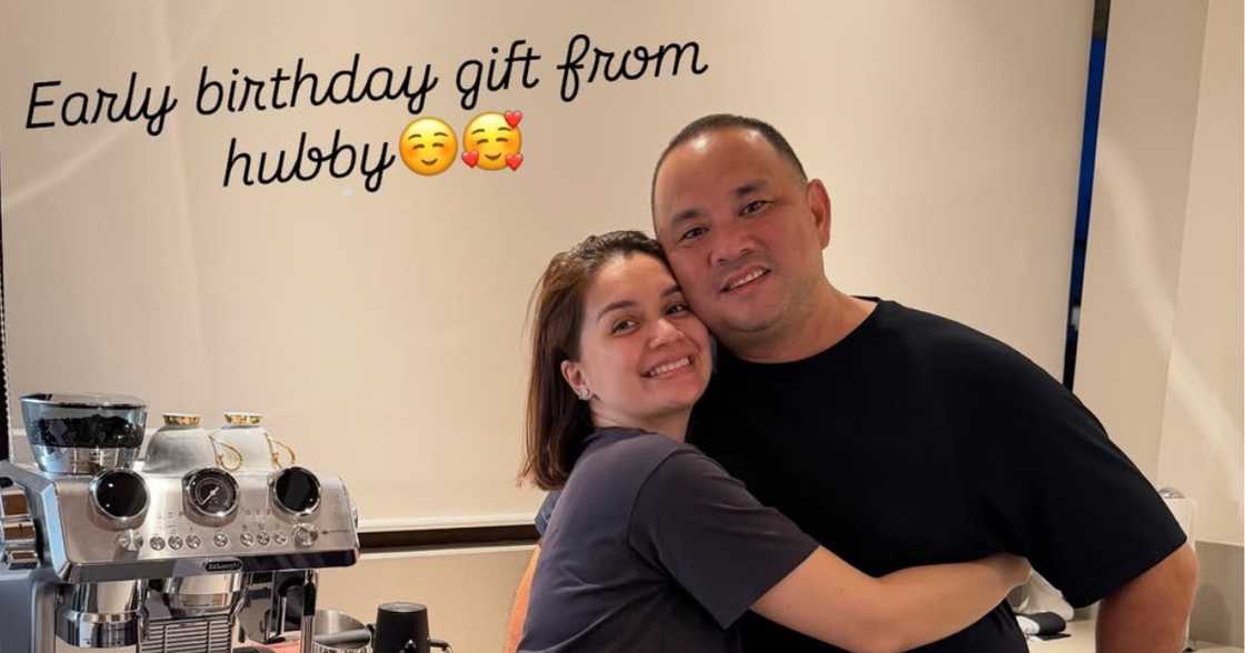 Nadine Samonte, kinilig sa maagang birthday gift ng mister