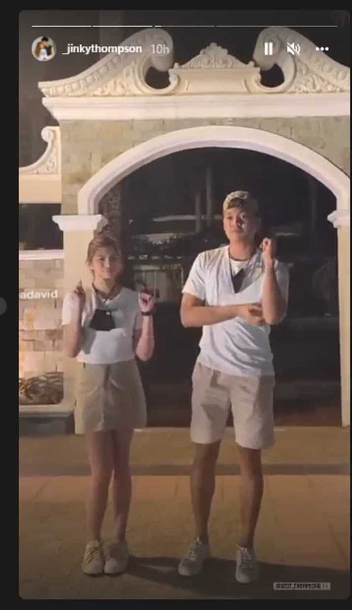 Jinky Serrano posts her TikTok video with husband Scottie Thompson Jinky Serrano posts her TikTok video with husband Scottie Thompson
