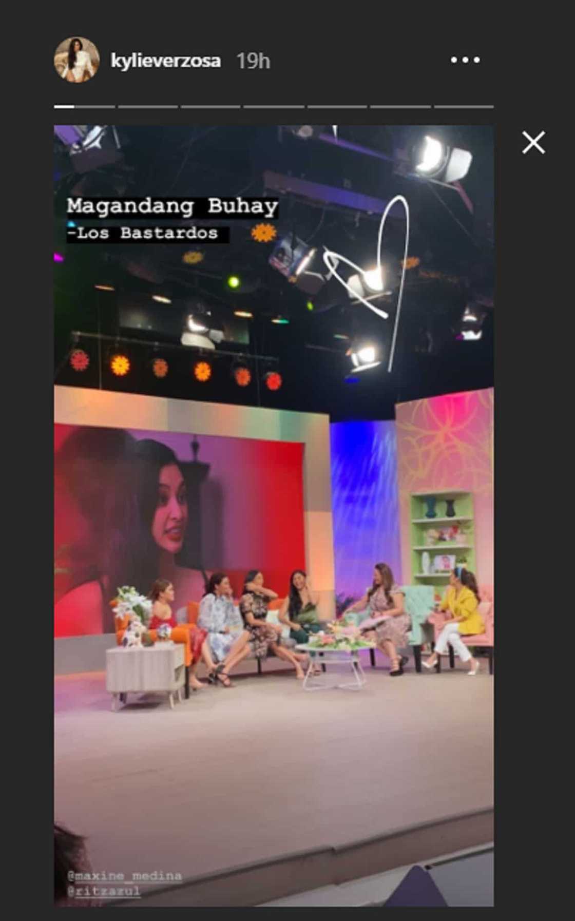 Maxine Medina reposts Kylie Verzosa's social media post amid spitting issue Maxine Medina reposts Kylie Verzosa's social media post amid spitting issue