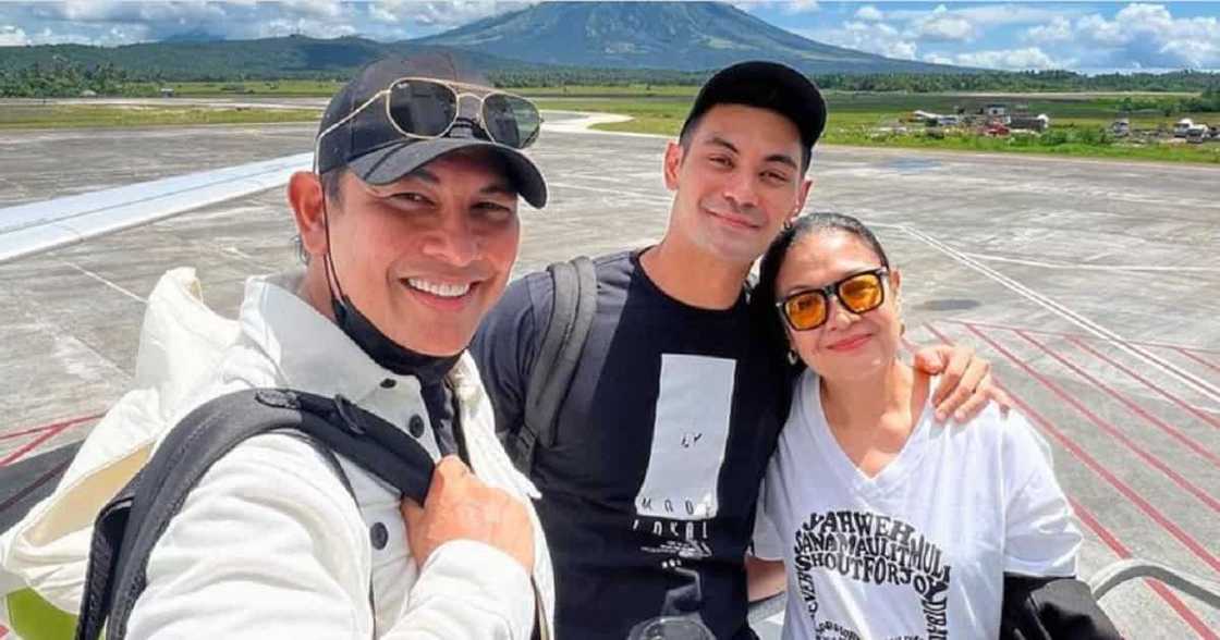 Gab Valenciano and his parents (@gabvalenciano) Gab Valenciano and his parents (@gabvalenciano)