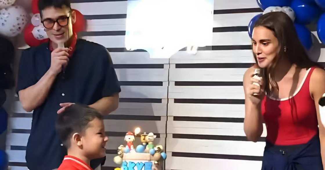 Max Collins, Pancho Magno reunite for Skye's fun birthday party Max Collins, Pancho Magno reunite for Skye's fun birthday party