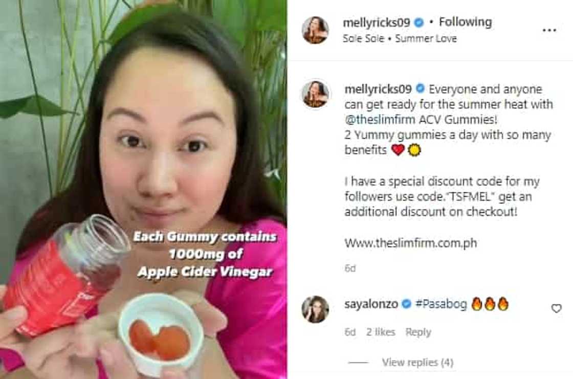 Melissa Ricks, niresbakan ang mga bashers na pumuna sa kanyang katawan