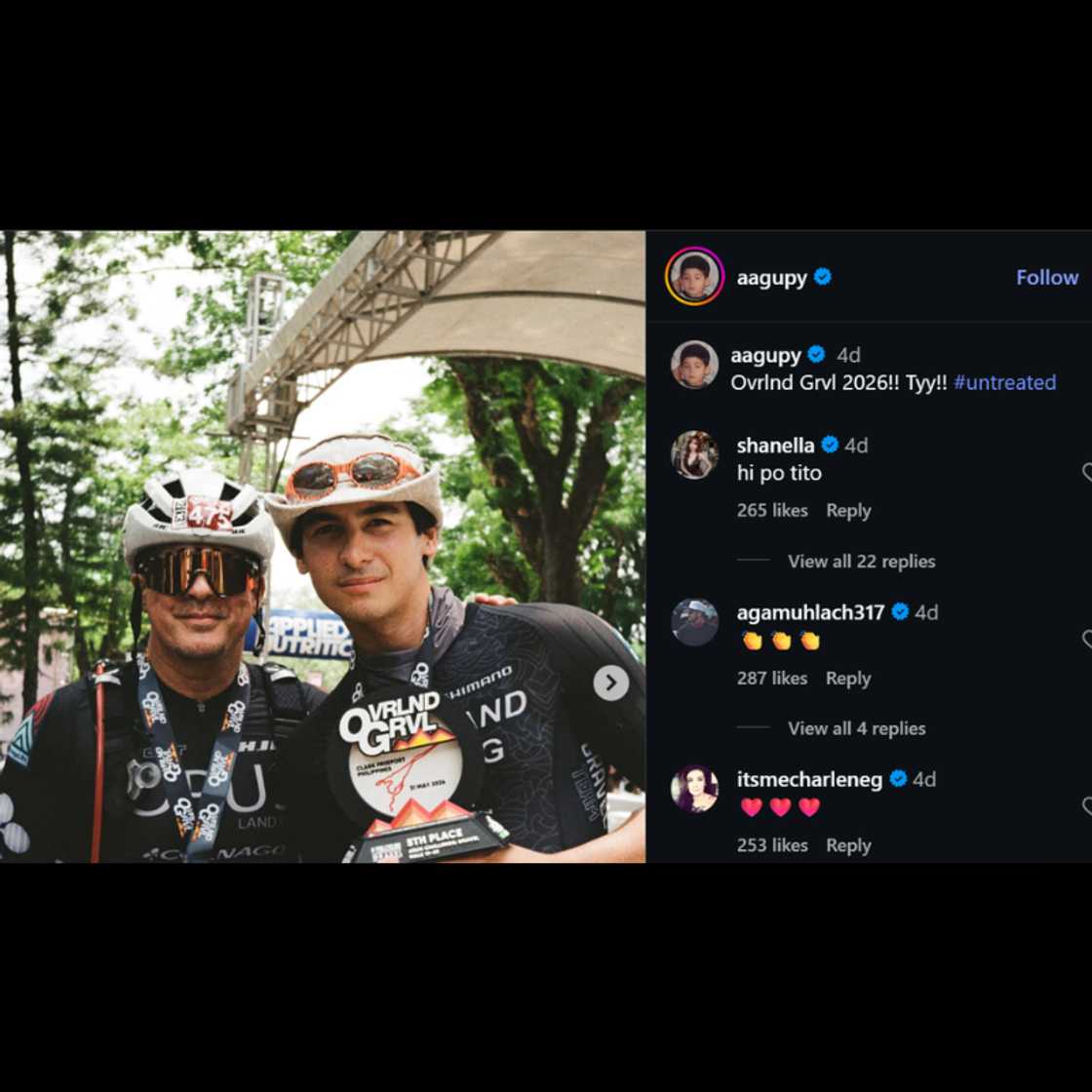 Andres Muhlach, nagpakitang-gilas sa unang bike race at may hindi inaasahang pwesto