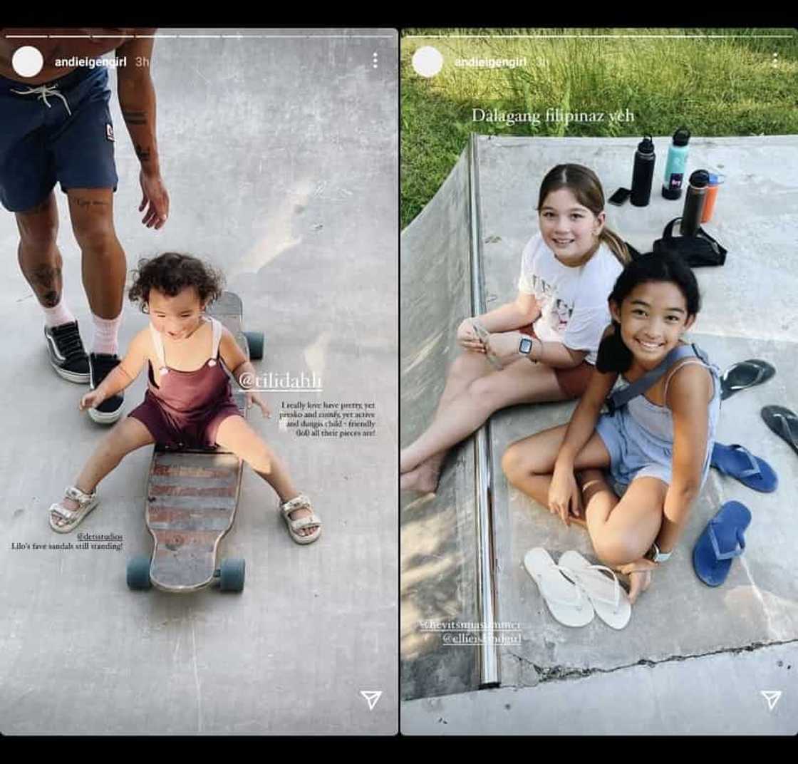 Andi Eigenmann shares baby Koa's "first skating experience" with Philmar Alipayo Andi Eigenmann shares baby Koa's "first skating experience" with Philmar Alipayo