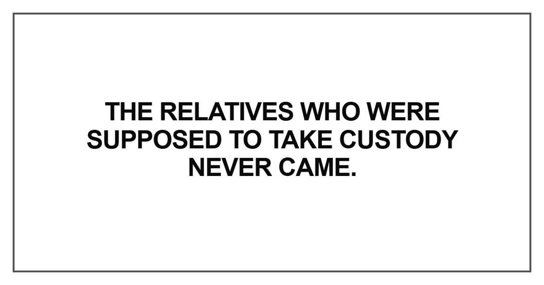 The relatives who were supposed