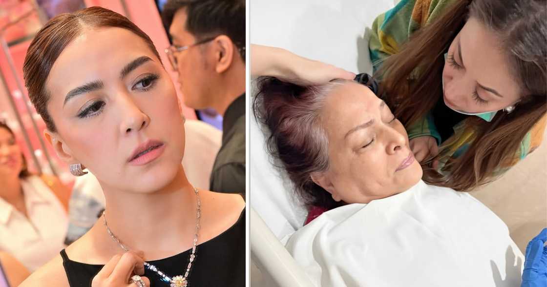 Ara Mina, ipinasilip ang pagbabantay ni Cristine Reyes sa ina na nasa ospital