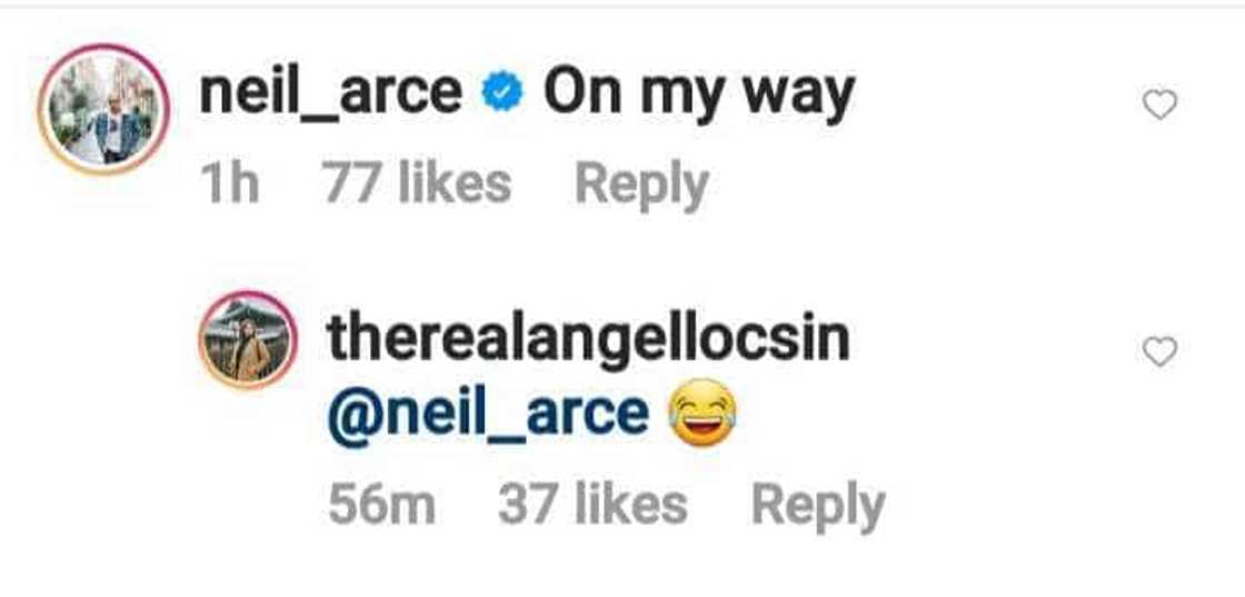 Netizens, kinilig sa “on my way” comment ni Neil Arce sa new photos ni Angel Locsin Netizens, kinilig sa “on my way” comment ni Neil Arce sa new photos ni Angel Locsin